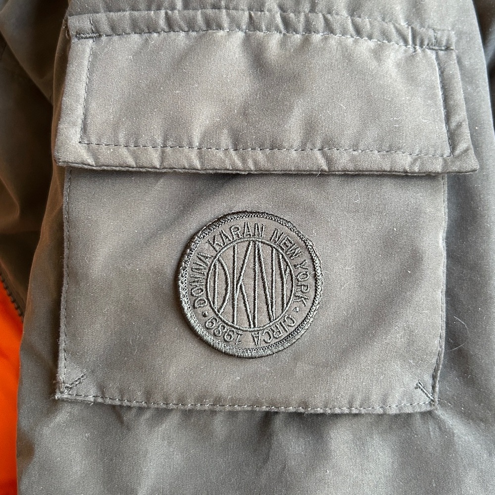 DKNY Anorak Parka Jacket Size Small - Picture 10 of 16